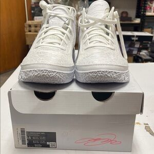 Nike White LeBron Sneakers